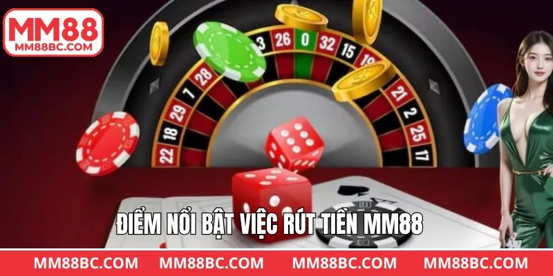 Quá trình rút tiền vô cùng tiện lợi và nhanh chóng